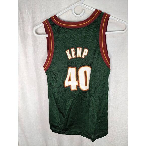 Vintage Sonics Kemp Champion Youth Jersey M 10 12 - Picture 4 of 7